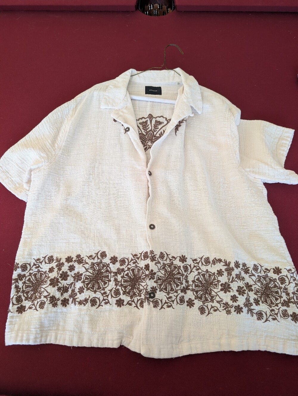 Pac Sun Embroidered Shirt